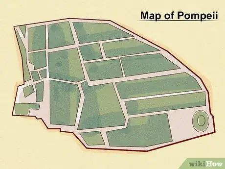 Step 2 使用景区提供的庞贝地图。