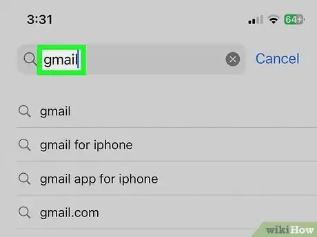 Step 2 搜索Gmail。