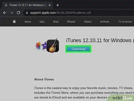 Step 1 下载用于Windows 的32位版本iTunes。