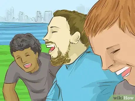 Step 4 多和爱笑的人相处。