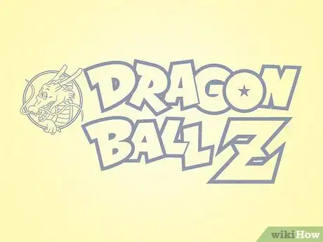 Step 6 用这个wikiHow条目里介绍的一种方法来把剩下的龙珠（Dragon Ball）单词画出来。