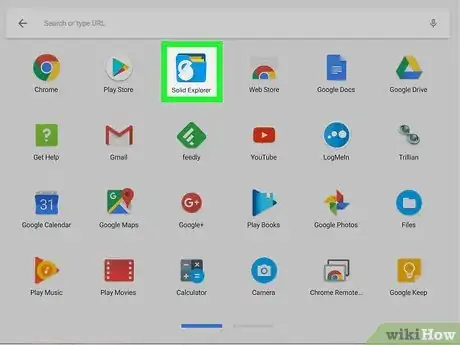 Step 4 在Chromebook上打开文件管理应用程序。