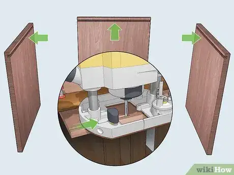 Step 5 在侧板上切出凹槽。