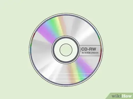 Step 2 准备一张空白的CD-RW。