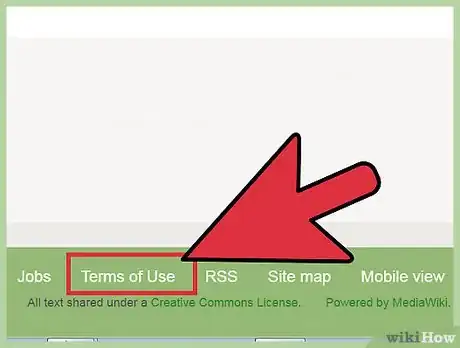 Step 2 查找网站的版权信息。