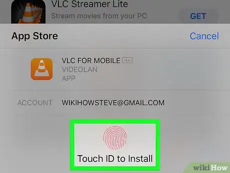 Step 7 出现提示时输入你的Touch ID或Apple ID密码。