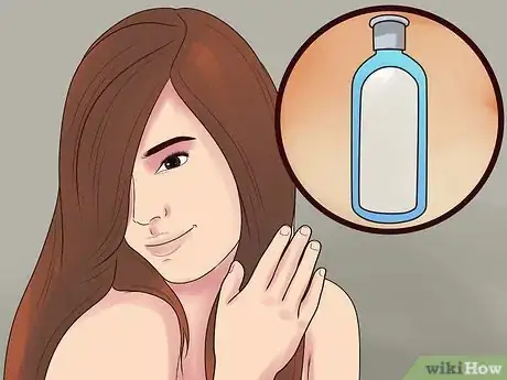 Step 1 使用免洗护发素。
