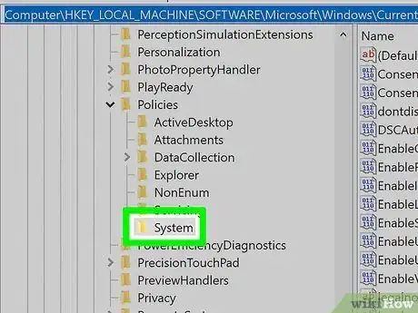 Step 4 右击“System”文件夹。