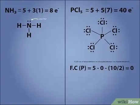 Step 2 确定电子如何分布在中心原子周围（包括未成键的电子对和成键电子对）。