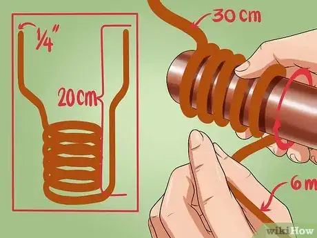 Step 4 用铜管做线圈。