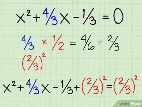 Step 5 把第二项系数除以2，得到其平方数。