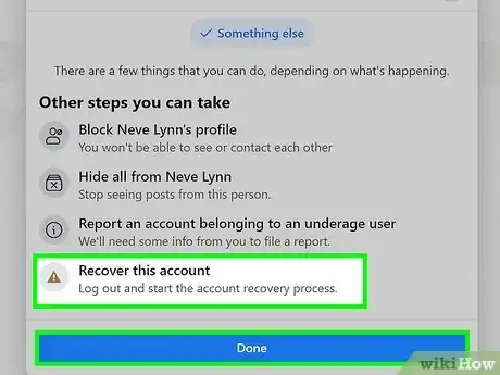 Step 7 登录好友的帐户，尝试恢复你的帐户。