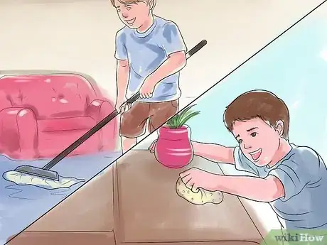 Step 12 给你的父母打零工。