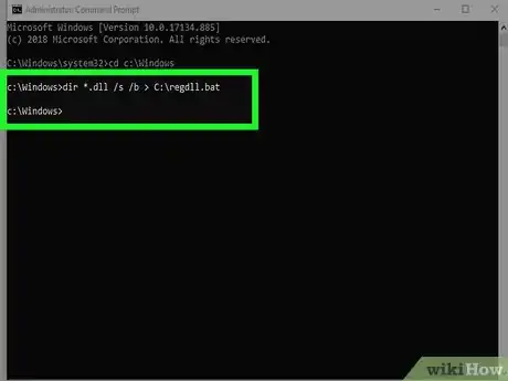 Step 6 创建DLL列表文件。