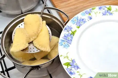 Step 5 烹饪意大利饺。