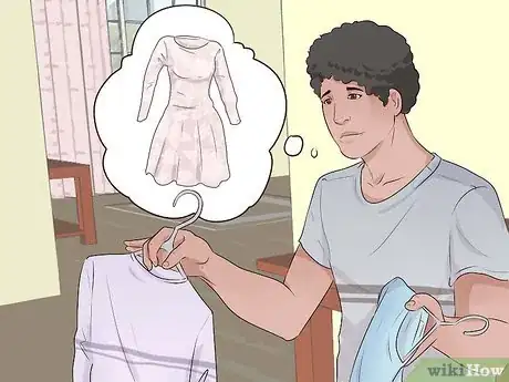 Step 1 找一套合身的衣服。