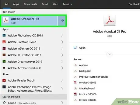 Step 1 在Adobe Acrobat中打开PDF。