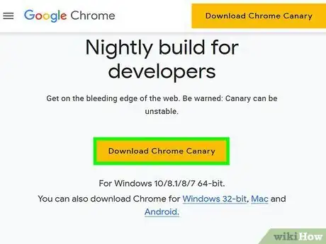 Step 11 下载Chrome Canary（Chrome开发器/测试版）。