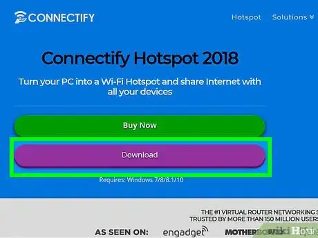 Step 2 下载Connectify安装文件。