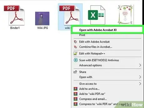 Step 5 打开你想要拷贝页面的PDF文件。