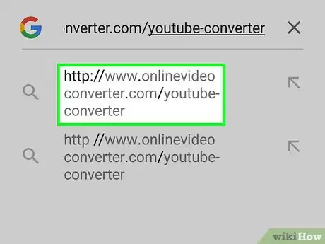 Step 6 前往https://www.onlinevideoconverter.com/youtube-converter...