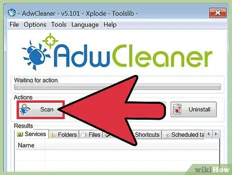 Step 6 运行AdwCleaner。