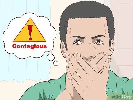 Step 3 在发现疱疹发作的第一时间对其进行隔离处置。