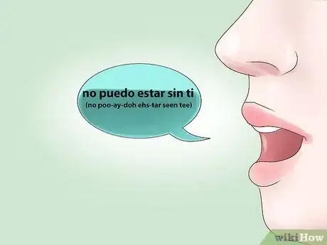 Step 3 戏剧性的表达“¡no puedo estar sin ti!