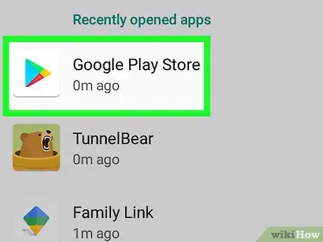 Step 3 点击Google Play商店。