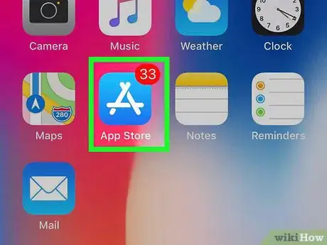 Step 4 打开iPhone上的“App Store”icon。