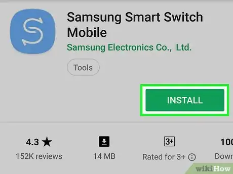 Step 2 在两个设备上安装“Smart Switch”移动应用程序。