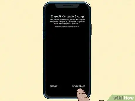 Step 2 再次点击清除iPhone。