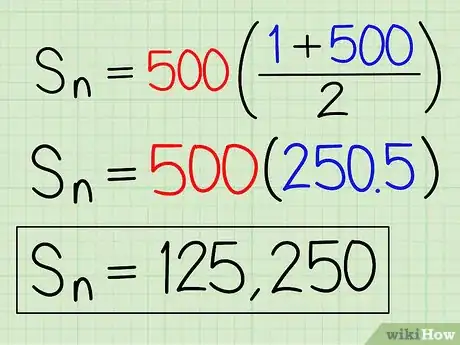 Step 1 计算1到500之间所有数字之和。