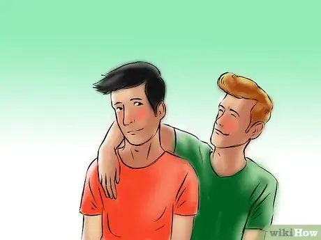 Step 5 他在没有必要的情况下摸你。