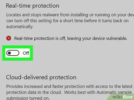 Step 7 禁用Windows Defender的实时扫描。