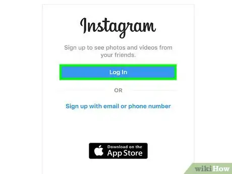 Step 8 登录你的Instagram帐户。