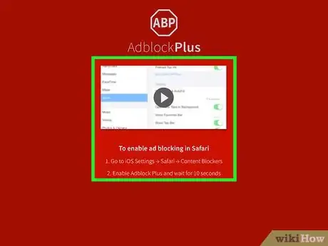 Step 5 点按启用Adblock。