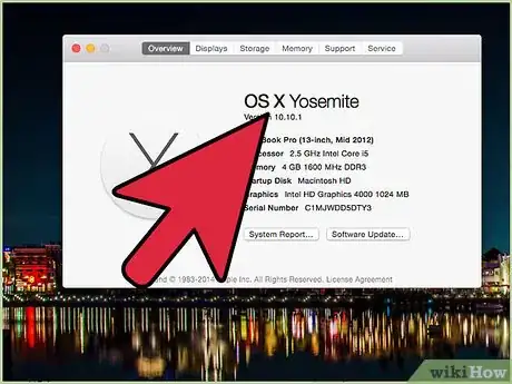 Step 2 更新你的OS X。