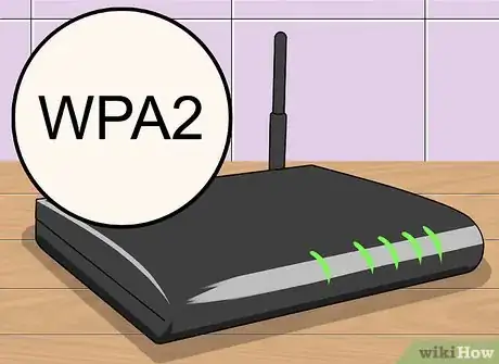 Step 9 确保路由器支持WPA2加密。