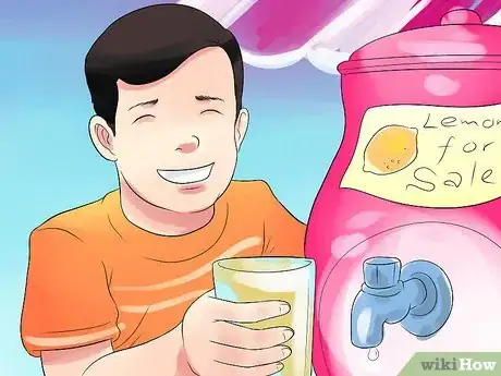 Step 2 夏天卖柠檬水。
