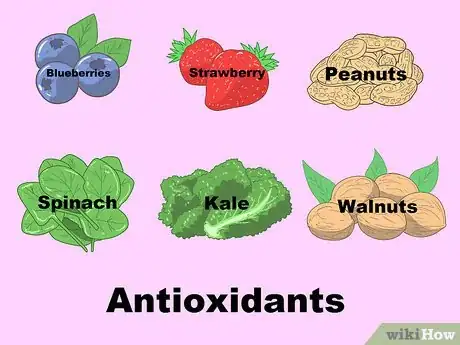 Step 3 吃富含抗氧化剂的食物。