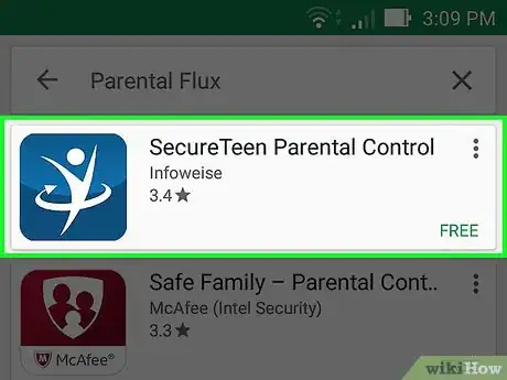 Step 4 点击SecureTeen Parental Control按钮。