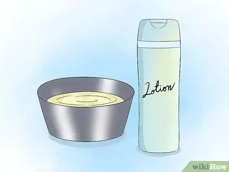 Step 2 准备涂散沫花糊。