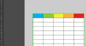 在Adobe Illustrator中创建表格