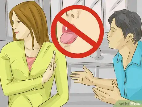Step 2 和她谈心之后，等待她主动与你口交。