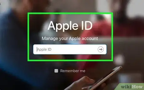 Step 2 登录你的Apple ID帐户。