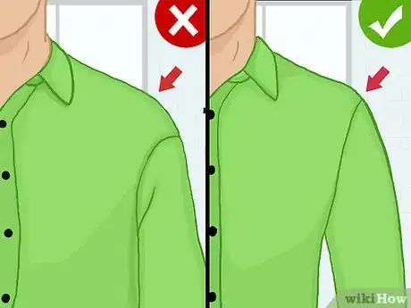 Step 2 穿合身的衣服。