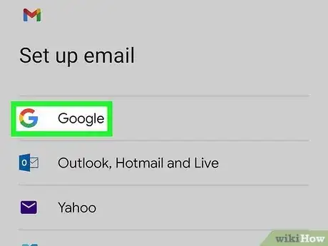Step 5 点击Google。