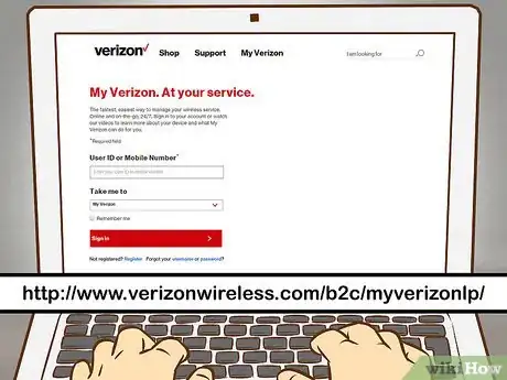 Step 2 如果你是威瑞森（Verizon）客户，找到“Verizon Call Assistant”网页。