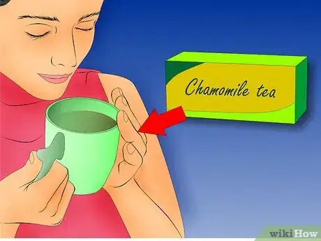 Step 1 喝甘菊茶。